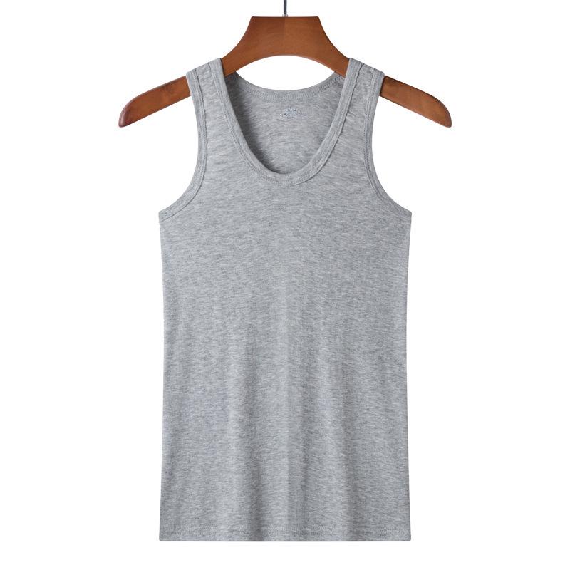 Breathable Men's Summer Y-Back Tank Top Vest, Casual Sleeveless T-shirt
