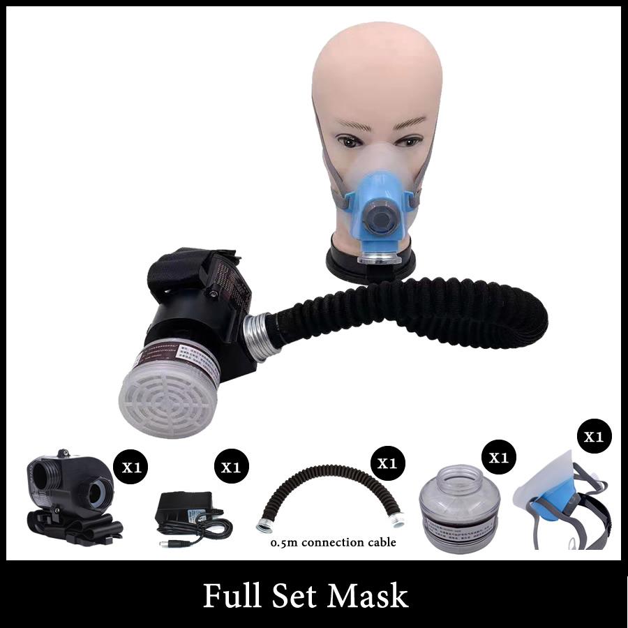 

Портативный электрический вспомогательный дыхательный химический респиратор, силикагель для сварки, распыления, окраски, полировки, безопасности труда