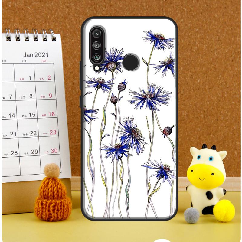 Yellow Cosmos Flowers Lavender For Huawei Nova Y61 Y60 Y70 Y72 Y73 Y90 Y91 12i 11i 3i 7i 8i 9 10 SE P20 P40 P30 Lite Case