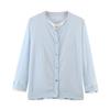 New European and American Style Fake Two-piece Single-breasted Knitted Jacket 2893013