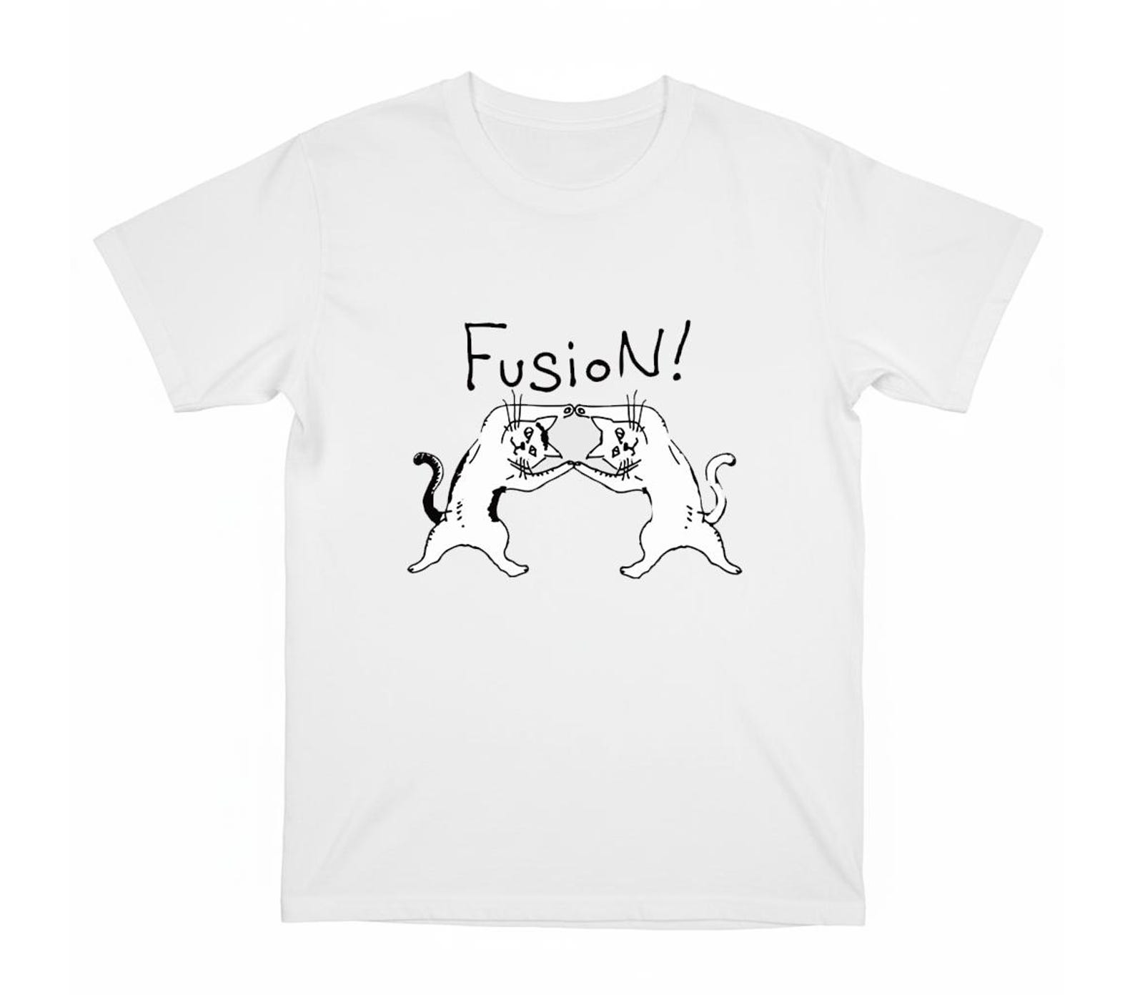 Fusion Cat •Funny cat shirt •Cat meme shirt •Cat lover Gift •Silly Cats Shirt •Silly Kitten Tshirt •Cute Kitten Tee •Cat Mom Dad Gift S