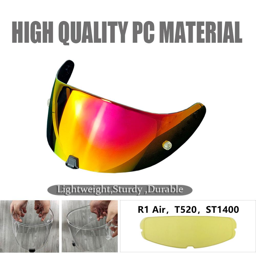 R1 Visors for Scorpion EXO-T520 ST1400 Protection Electroplated Dustproof visor Motorcycle helmet accessories