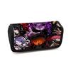 NARUTO Cartoon Pencil Box Double Layer Flip Pen Case Lightweight Stationery for Boys & Girls Ages 5-11 Kids School Daily Use