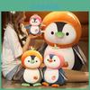 Cute Fruit Penguin Plush Toy Animal Zoo Couple Penguin Doll Baby Sleep Soothing Rag Doll 25cm 40cm 70cm 90cm
