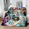 3D S-Saint S-Seiya Japan Anime Cartoon Flannel Blanket Soft Throw Blanket Art For Home Decor Bedroom Bed Sofa Picnic Fans Gifts