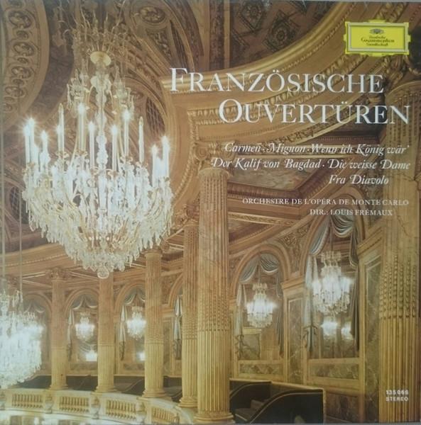 LP Record GEORGES BIZET , AMBROISE THOMAS , A - Französische Ouvertüren 135066 Deutsche Grammo 1969 Germany Classical Used