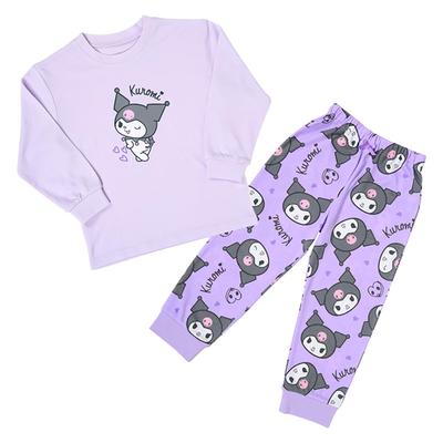 Long Sleeve 487716 Kids' Pajamas, Kuromi, 140cm,