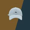 Cute Versatile Little Fox Embroidered Baseball Cap Men's and Women's Spring and Summer Street Fashion Cap Showing Small Face