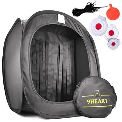 9HEART Atış Hedefi Airsoft BB Tabanca Katlanır Kutu Airsoft İç Mekan Pratiği İçin, Ayarlanabilir, Kompakt