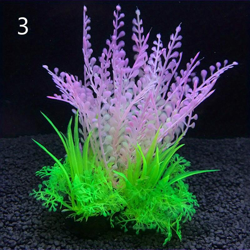Artificial Aquarium Decor Plants Water Weeds Ornament Aquatic Plant Fish Tank Grass Decoration Accessories