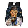 Zaino Scolastico per Bambini con Stampa Cristiano Ronaldo Neymar Leggero Design Ergonomico Studenti Elementari