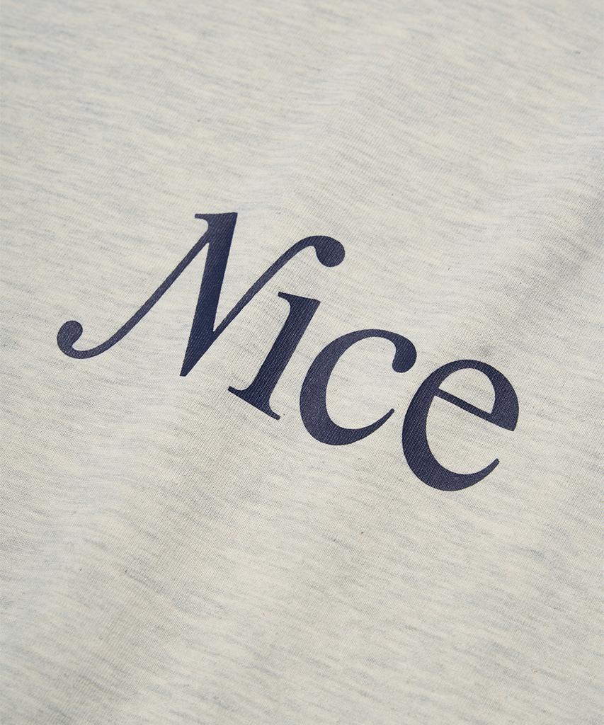 Naiseuwedeo Signature T-Shirt (Oatmeal Melange)