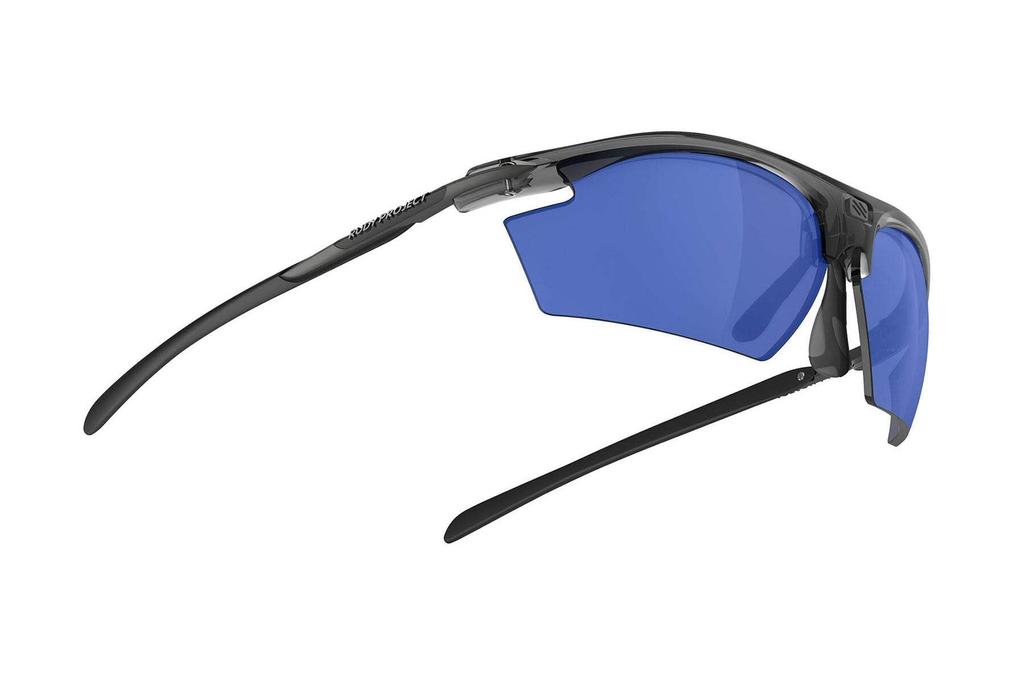 RUDYPROJECT Rydon Frozen Blue Avio Matte Impact X2 Photochromic Black Lens Bridge Temple 41mm Sunglasses, Frame, Lenses, SP537331-0000, Weight 26g,