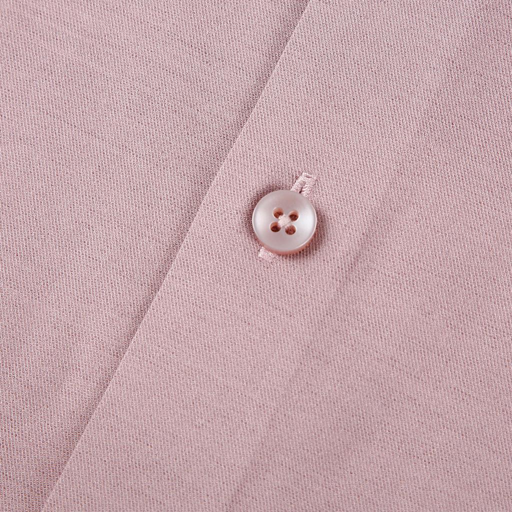 Cotton Wool Embroidered Shirt for Men's Business Casual Shirt 11261M0311