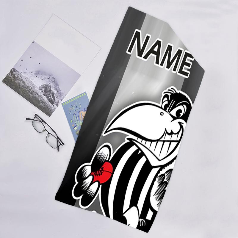 1pc Football17 Beach Towel with Custom Name, Beach/Swimming/Bath/Picnic/Camping Towel, Suitable for Seaside Beaches