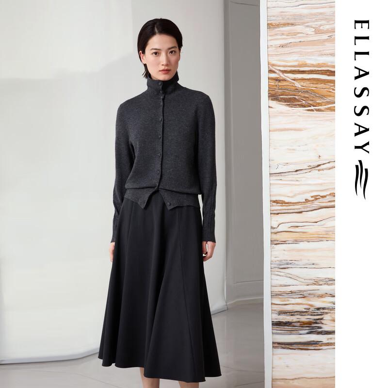 ELLASSAY Women's A-Line Midi Skirt