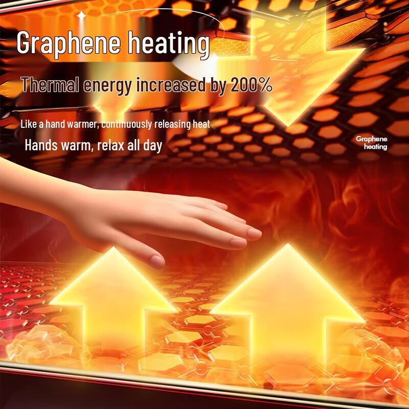 Aux Electric Hand Massager with LCD Display