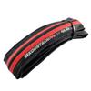 KENDA Kountach K1092 700 x 23C Rennrad Fahrrad Faltreifen Schwarz und 2 KD2001 Reifen, Rot, Reifen,