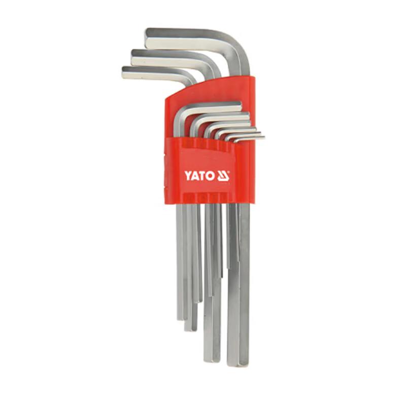 YATO Extra-Long Ball-End Hex Key Set
