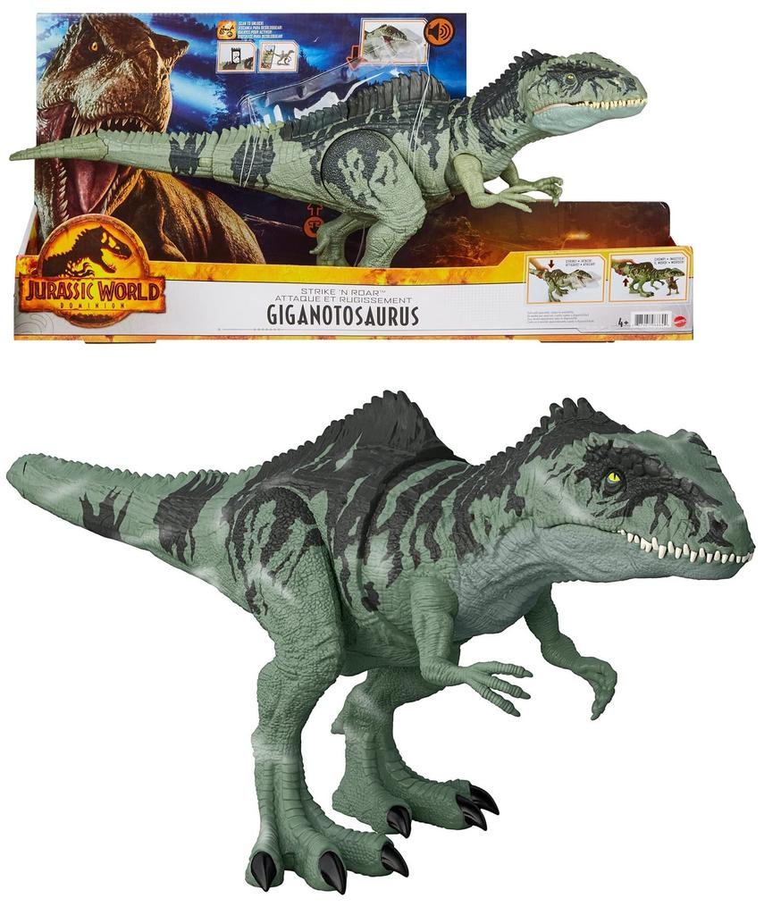 Mattel Jurassic World New Ruler Super Bite Roaring Giganotosaurus [Total Length: Approx. 55cm] [Ages 4 and Up] GYC94