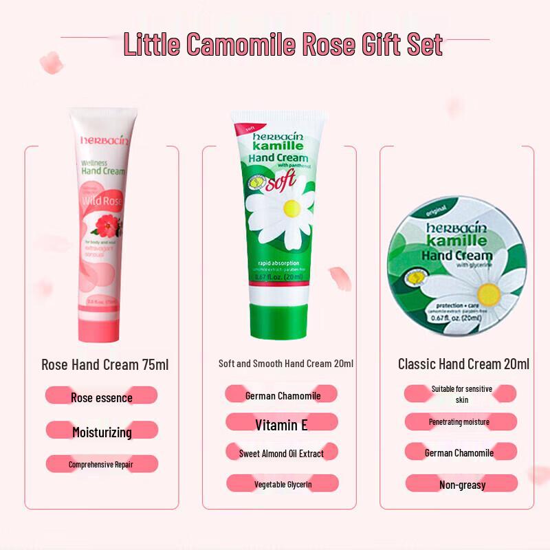Herbacin Chamomile Hand Cream Gift Sets