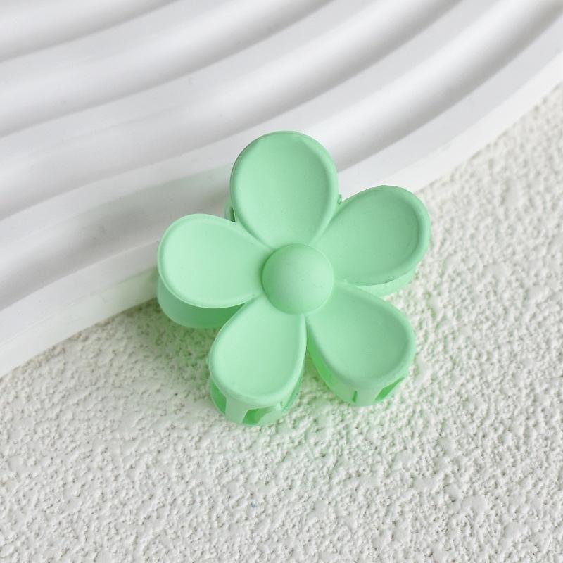 2 Stück Damen Modische Haarspangen Niedliche Mini-Blumenförmige Mattierte Haarspangen Süßer Kopfschmuck für Mädchen Styling-Accessoires