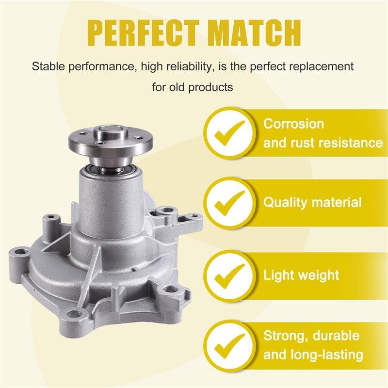 For Mitsubishi 4G63 4G64 Engine Replacement Water Pump- MD970338 New Part MD972457