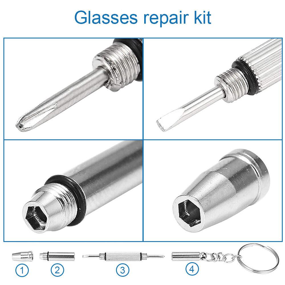 1000pcs Stainless Steel Micro Screw Set Kit Precision Screwdriver Tools for Glasses Sunglasses Watches Phones Tablets