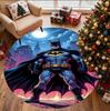 Batman Pattern Round Rug, Indoor/Outdoor Mat, for Picnic, Gameroom, Bedroom, Office, Living Room, Home Decor Carpet, Birthday Gift