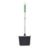 Fiberglass Handle 2-Piece Rake and Folding Pan Set Durable 15-Tine Poly Rake Space Saving Design Garden Tools Weather Resistant
