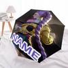Personalisierter Name K-KPop Dämonenjäger Druck Regenschirm - Automatisches Öffnen/Schließen, Acht-Speichen Langlebiger Rahmen, Automatischer Faltregenschirm