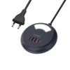 Caricatore Rapido USB PD 35W 4IN1 QC 3.0 Ricarica Rapida Luce LED Touch Tipo-C Spina EU UK US Adattatore di Alimentazione da Tavolo Per Iphone Samsung