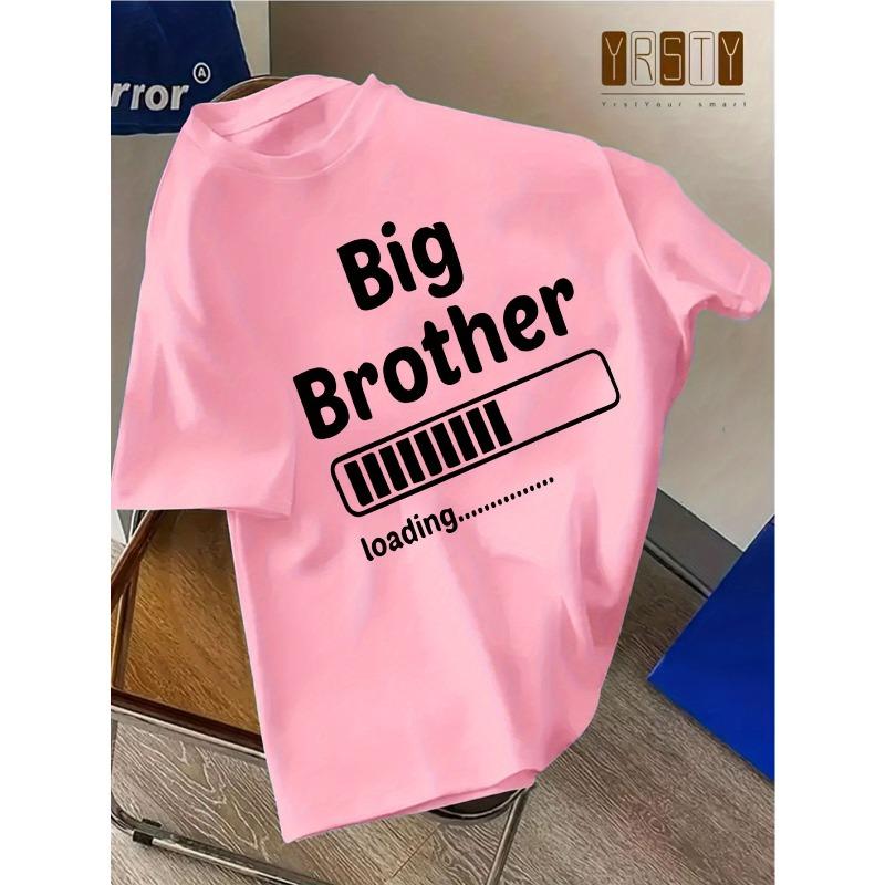 European sizes Children T-Shirt, Parent-Child Matching Set, Full of Anticipation, Trendy Fashion, Creative Gift