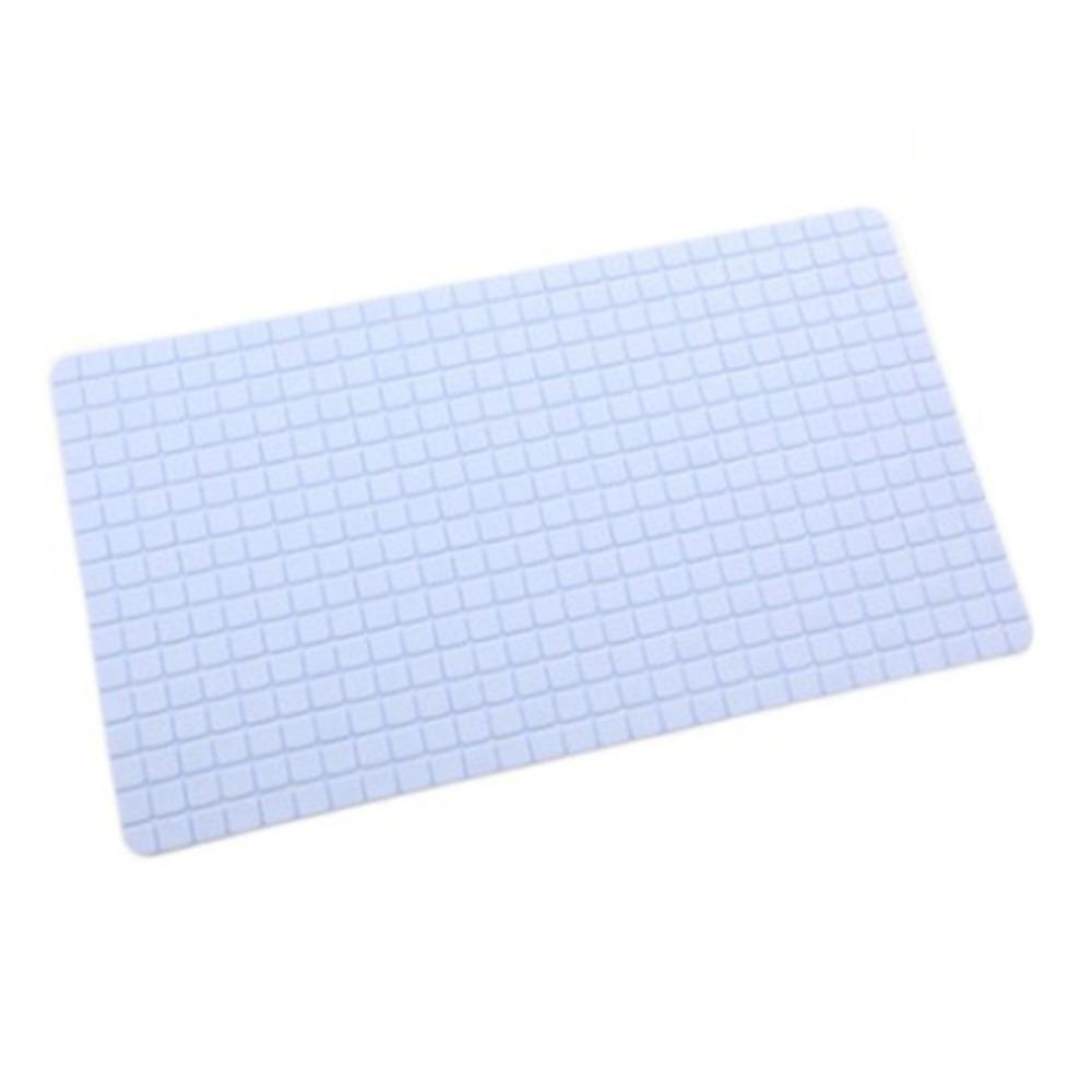 Grid Texture Bathroom Pad with Suction Pad Pedal Pad Bathroom Rug Floor Mat  Washroom
