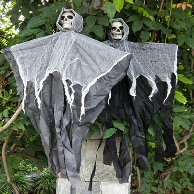 Hanging Pumpkin Ghost Halloween Decoration Party Flying Ghost Scary Ghost House Skeleton Halloween Decorations Props Dia De Los
