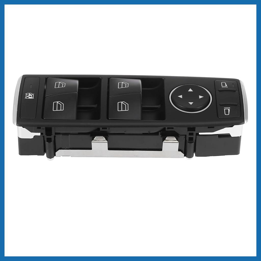 Master Driver Side Power Window Switch No.1669054300 with Tool Window Control Switch for Mercedes-Benz CLA45 for AMG 2014-2017