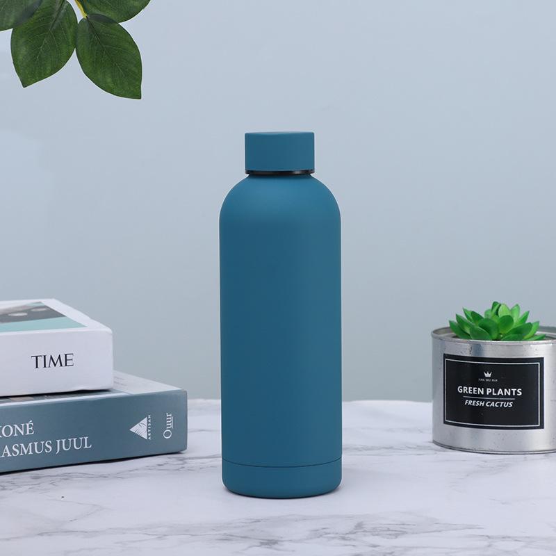 Creative American Small Mouth Cup 304 Stainless Steel Cup Large Capacity Outdoor Mug Portable Traveling Simple Cup