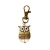 Cartoon Cute Owl Pocket Watch Double Open Electronic