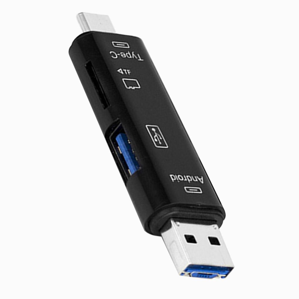 

USB3\.1 Type\-c Card Reader TF Reader USB C Type C Micro High USB Memory OTG Card Reader