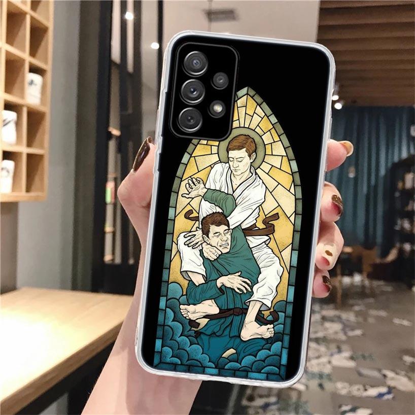 Judo Jiu Jitsu BJJ Brasilianische Weiche Handyhülle Für Samsung Galaxy A16 A26 A36 A56 A15 A14 A13 A55 A54 A53 A35 A34 A33 A25 A24 A23