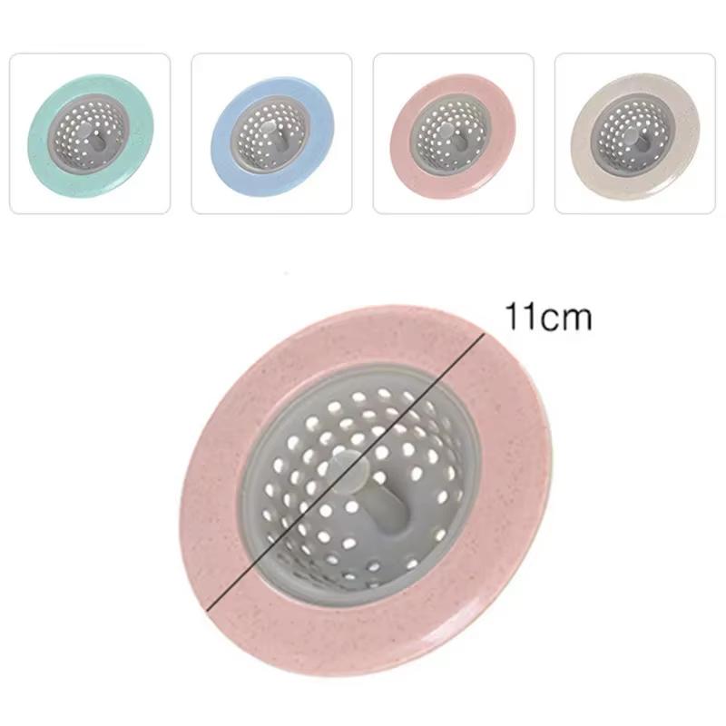1/2PCS Sink Strainer Silicone Sieve Kitchen Sink Filter Mesh Fillers For Hair Gootsteen Zeef Things For Kitchen Accessories