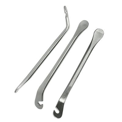 Bike Tire Lever Changing Spoon Stainless Steel Mountain Road Tire Remover Mtb Bicycle Cycling Tool Curved Tyre Opener Repair
