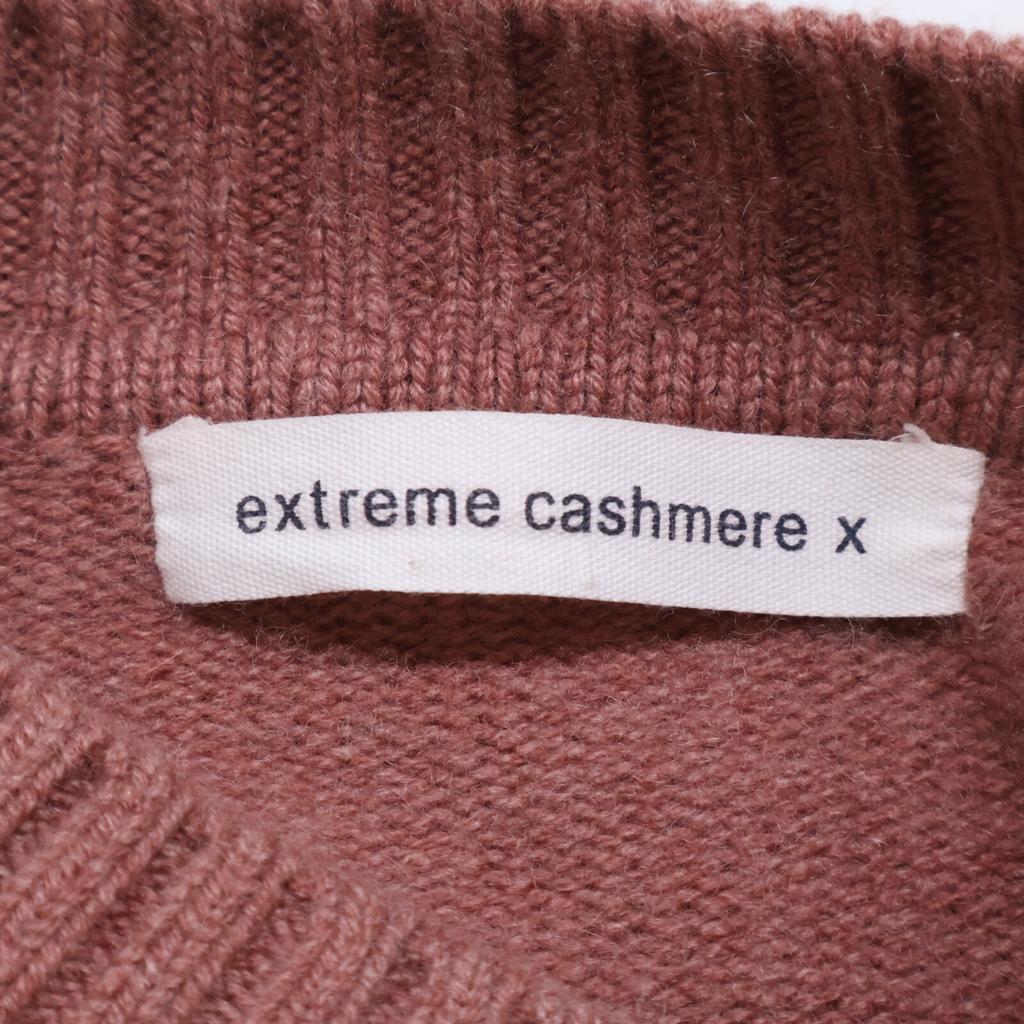 EXTREME CASHMERE Bold cashmere knit tops Not written BordeauxUsed