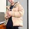 Puma Down Jackets Men's Khaki Hooded Moderate (Unisex) Down Jackets 678334 84