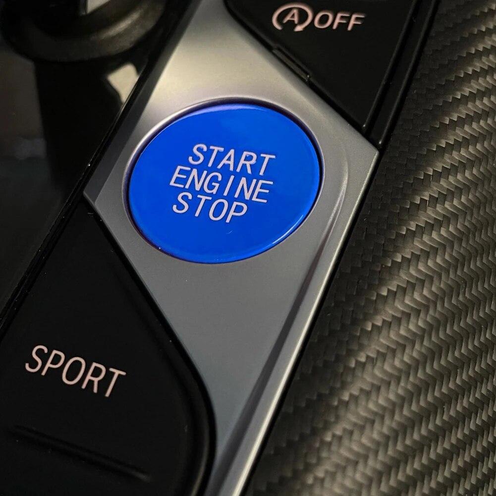 Car Start Engine Stop Button Replacement Trim For BMW G20 X5 G05 X6 G06 X7 G07 G14 G15 G16 Z4 G29 F40 F44 G01 G02