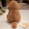 Fluffy Plush Toys Soft Texture Warm Appease Doll Chubby Groundhog Doll  For Children