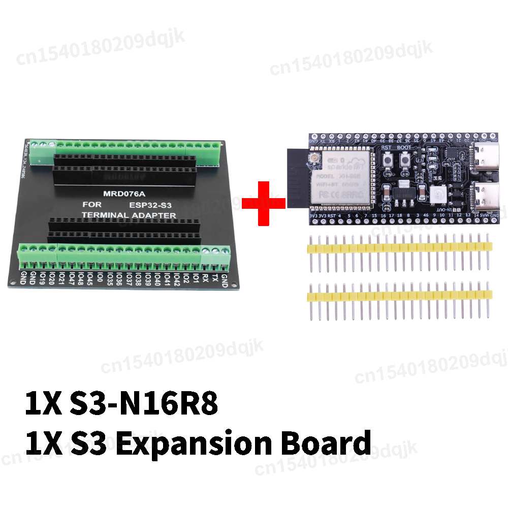 ESP32-S3-DevKitC-1 Entwicklungsboard BT 2.4G Wifi Modul für Arduino 8MB PSRAM 16MB FLASH N16R8 44Pin CP2102 Typ-C ESP32 S3