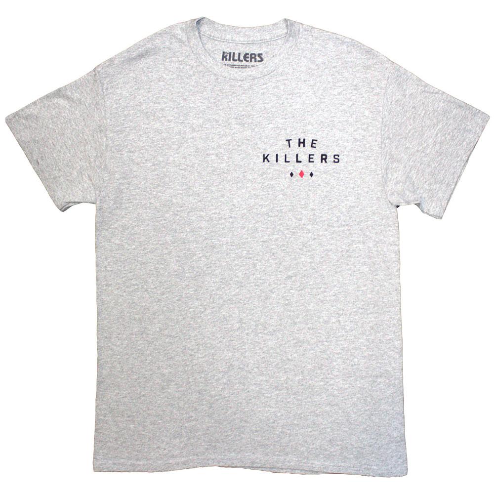 T-shirt Unisex Adulto The Killers Tour '24 Stampa Posteriore Ruota della Fortuna