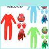 Roblox Rainbow Friends Cosplay Costume Jumpsuit Mask Suit For Kids Party Dress-up