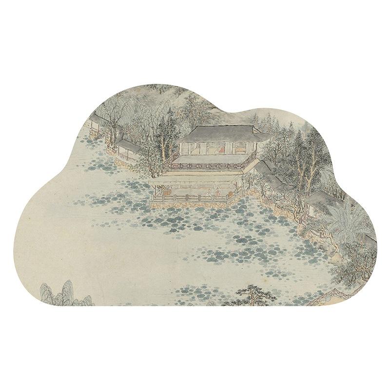 Cloud Floor Mat Bathroom Diatom Mud Soft Mat Non-slip Absorbent Bathroom Bathroom Door Mat Quick Drying Carpet